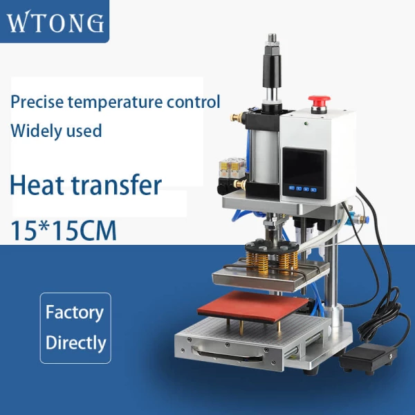 WT-100ZY pneumatic heat press machine