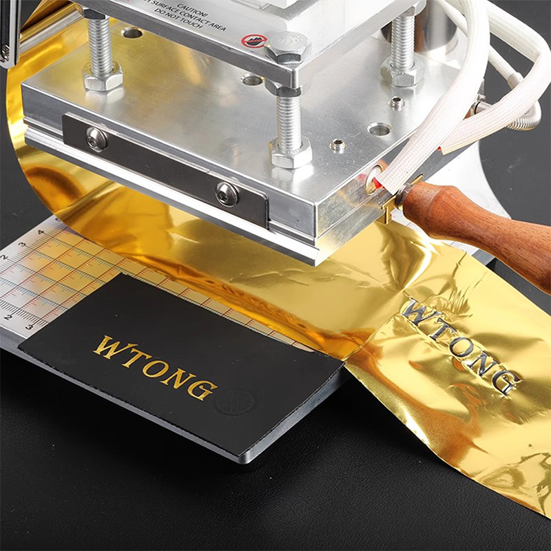 Gold foil logo stamped with WT-90TSL