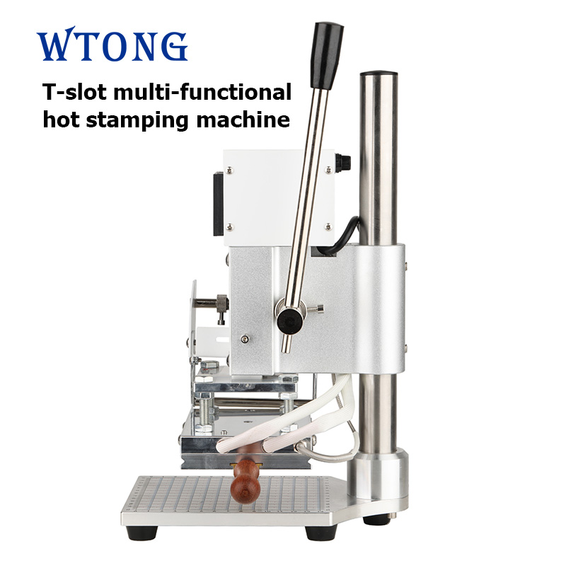 Side view of WT-90TSL hot stamping machine